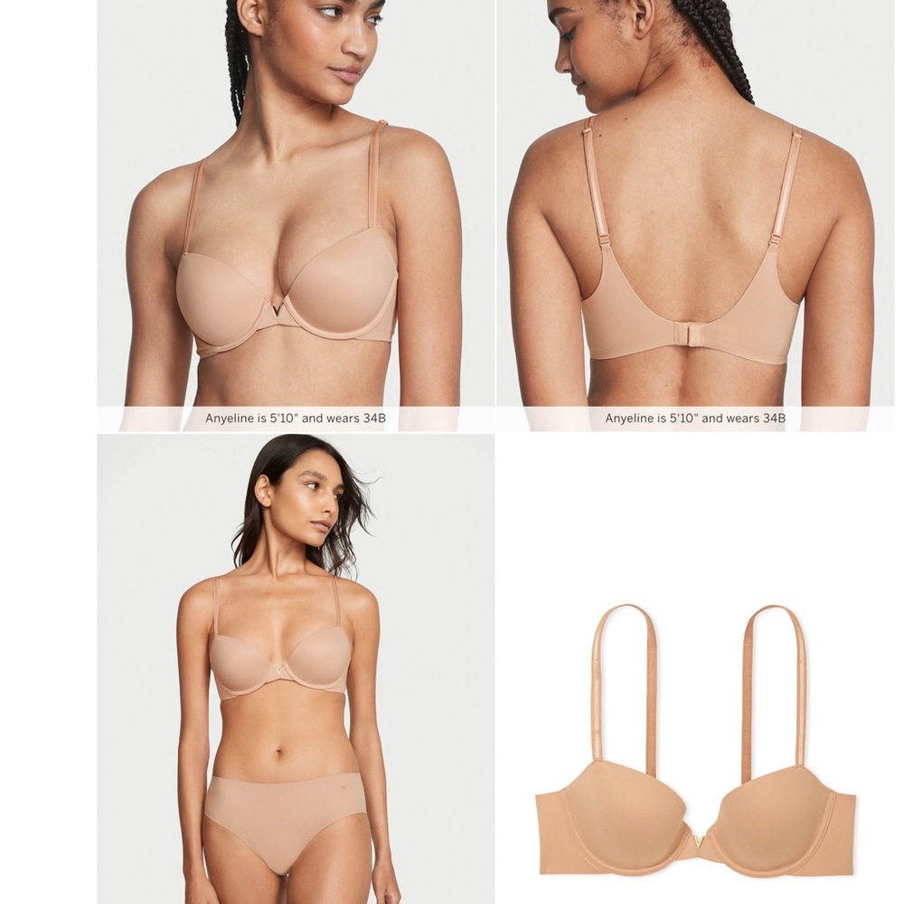 Victoria’s Secret Smooth Lightly Lined Demi Bra Love Cloud 34DD